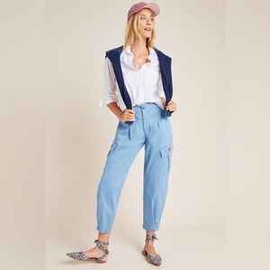 Anthropologie x Amadi Laurie Cargo Harem Pants‎ Size Medium NWT